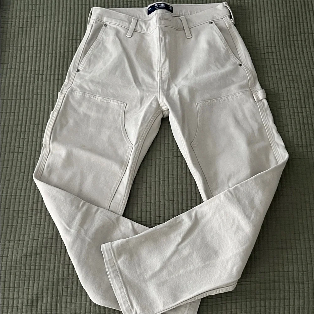 Hollister Men's Cream Jeans - Picture 1 of 4